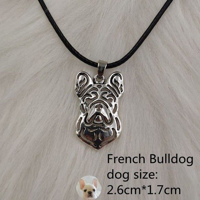 Dog Antique Silver Pendant{VIP Gift}