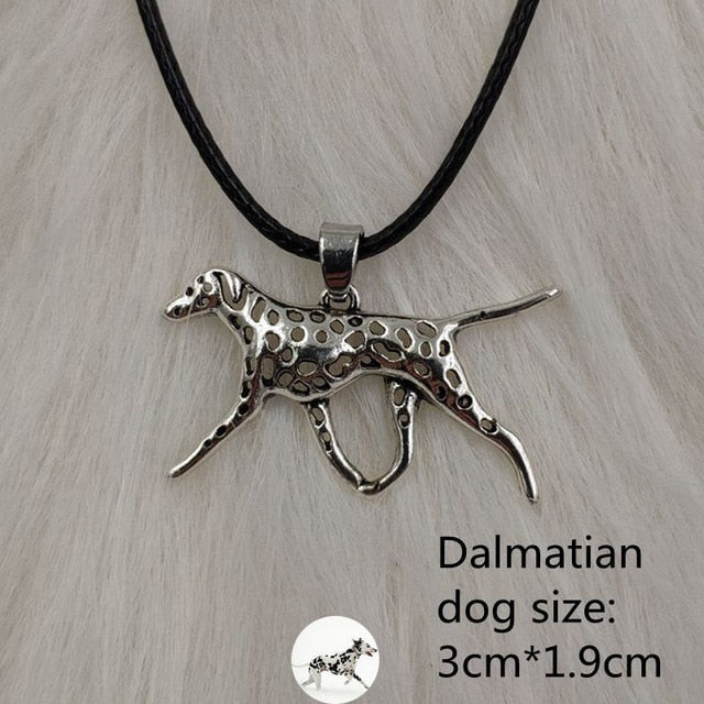 Dog Antique Silver Pendant{VIP Gift}