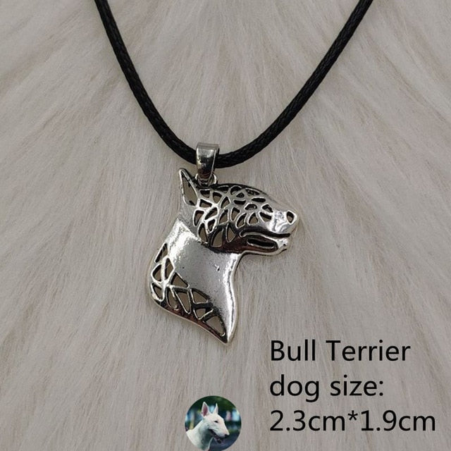Dog Antique Silver Pendant{VIP Gift}