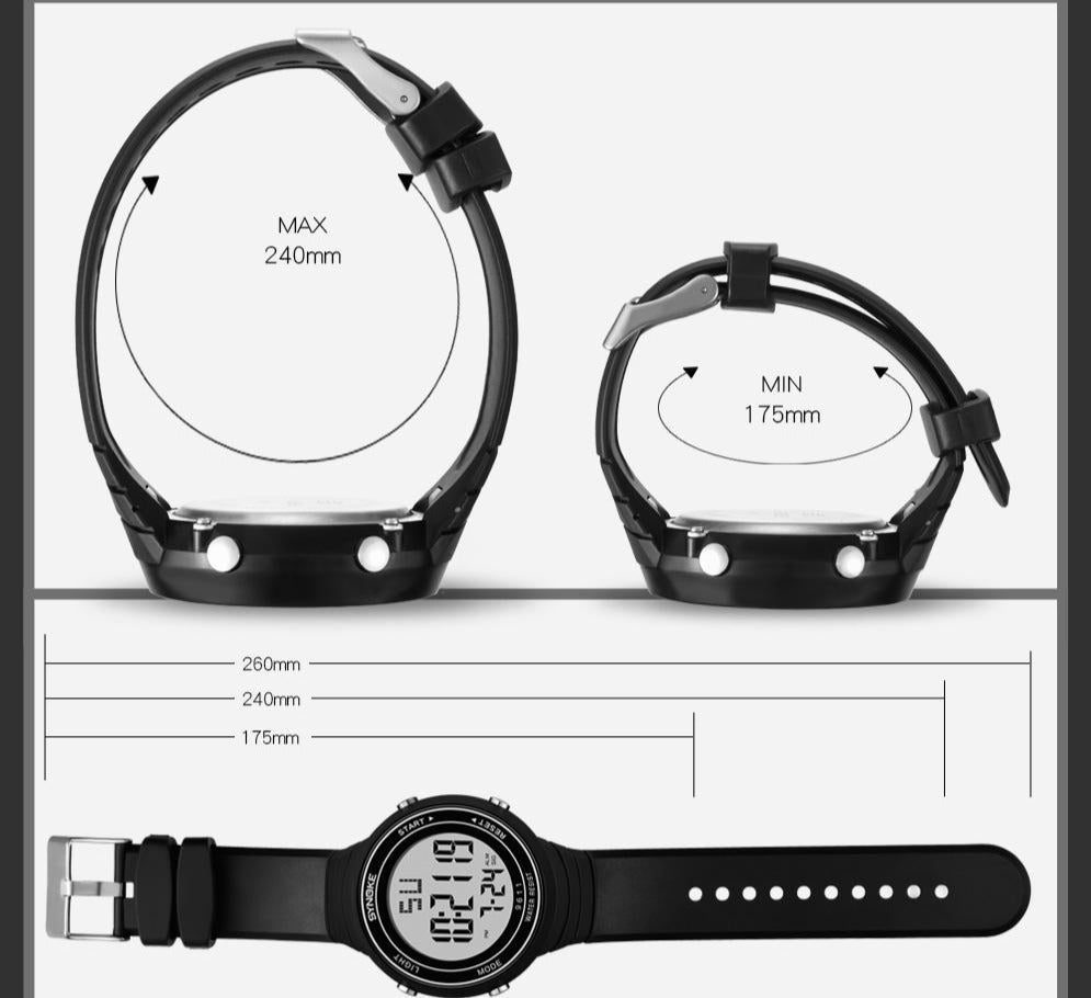 Sport LED Waterproof Wrist Watch