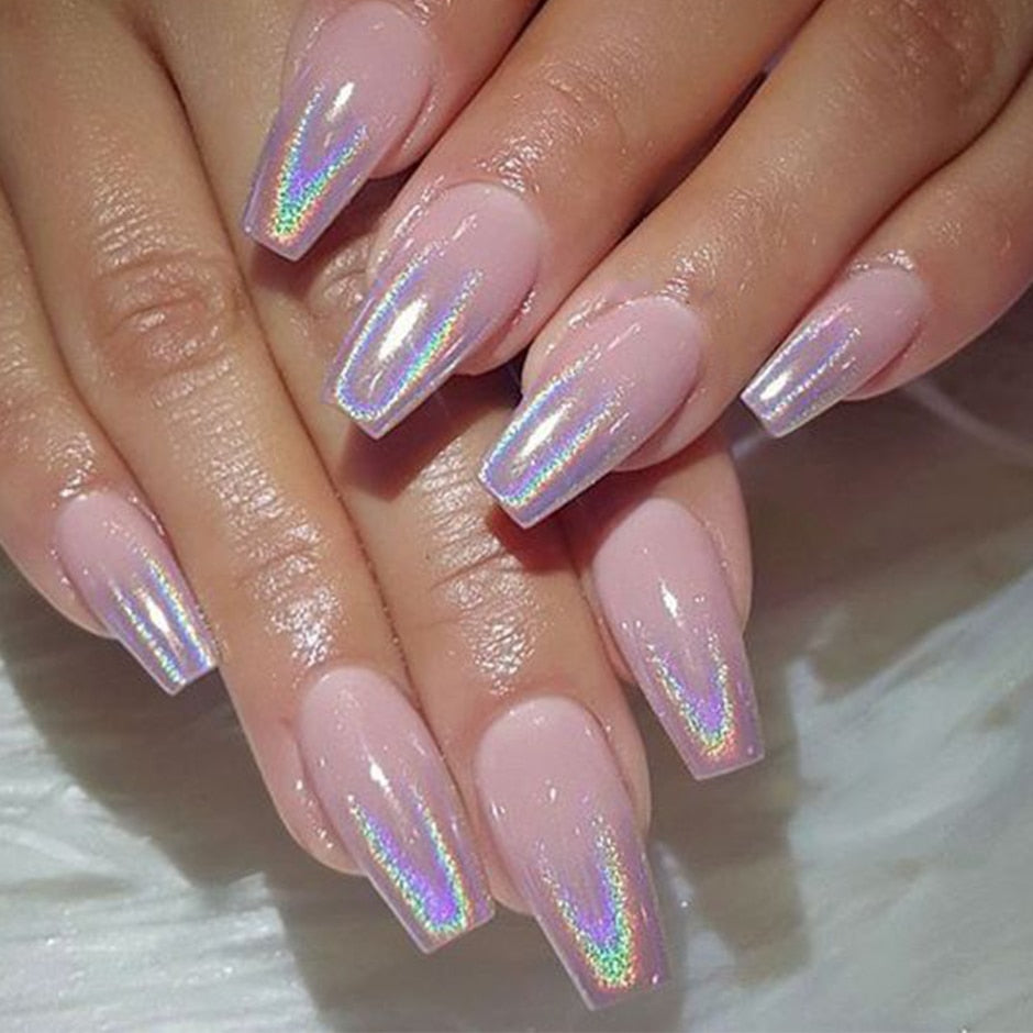Holographic Nails Powder{VIP Gift}