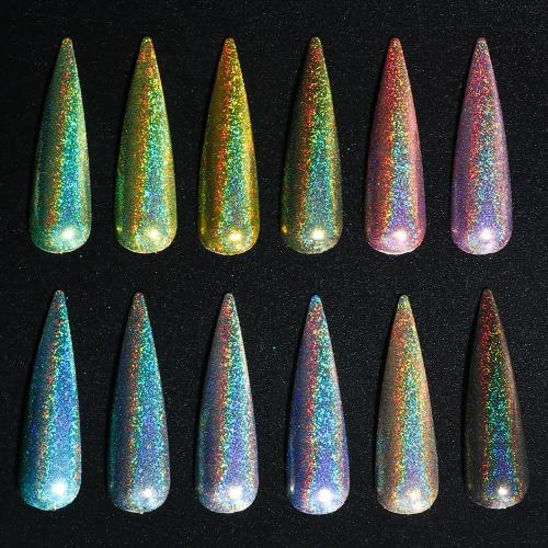 Holographic Nails Powder{VIP Gift}