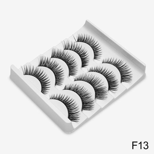 5 Pair 3D Mink Hair Eyelashes{VIP Gift}