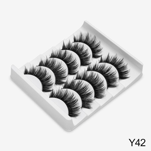 5 Pair 3D Mink Hair Eyelashes{VIP Gift}