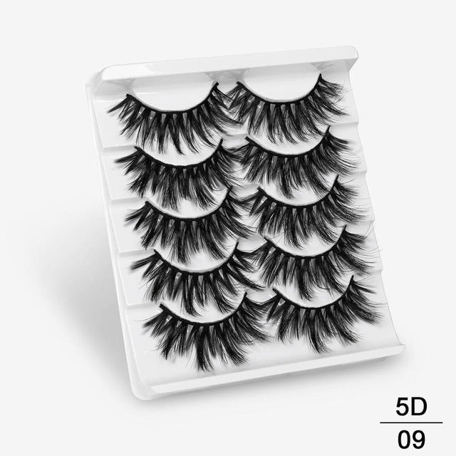 5 Pair 3D Mink Hair Eyelashes{VIP Gift}