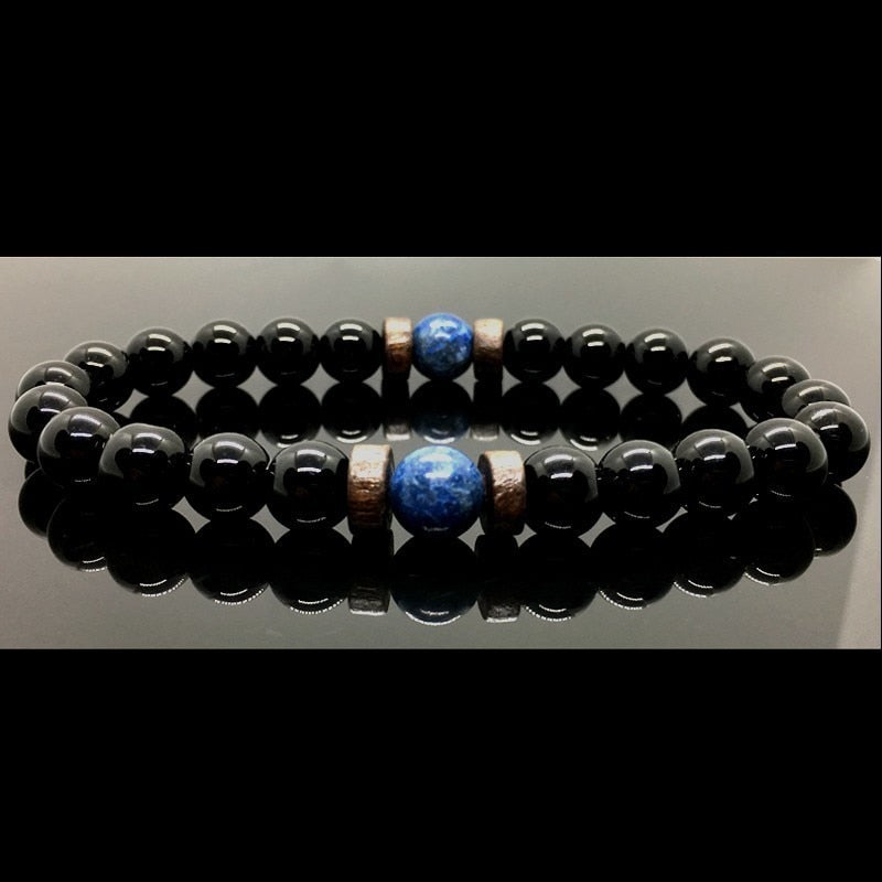 Natural Moonstone Luxury Men Bracelet