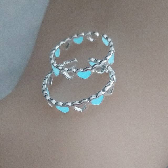 Heart Shape Luminous Ring{VIP Gift}