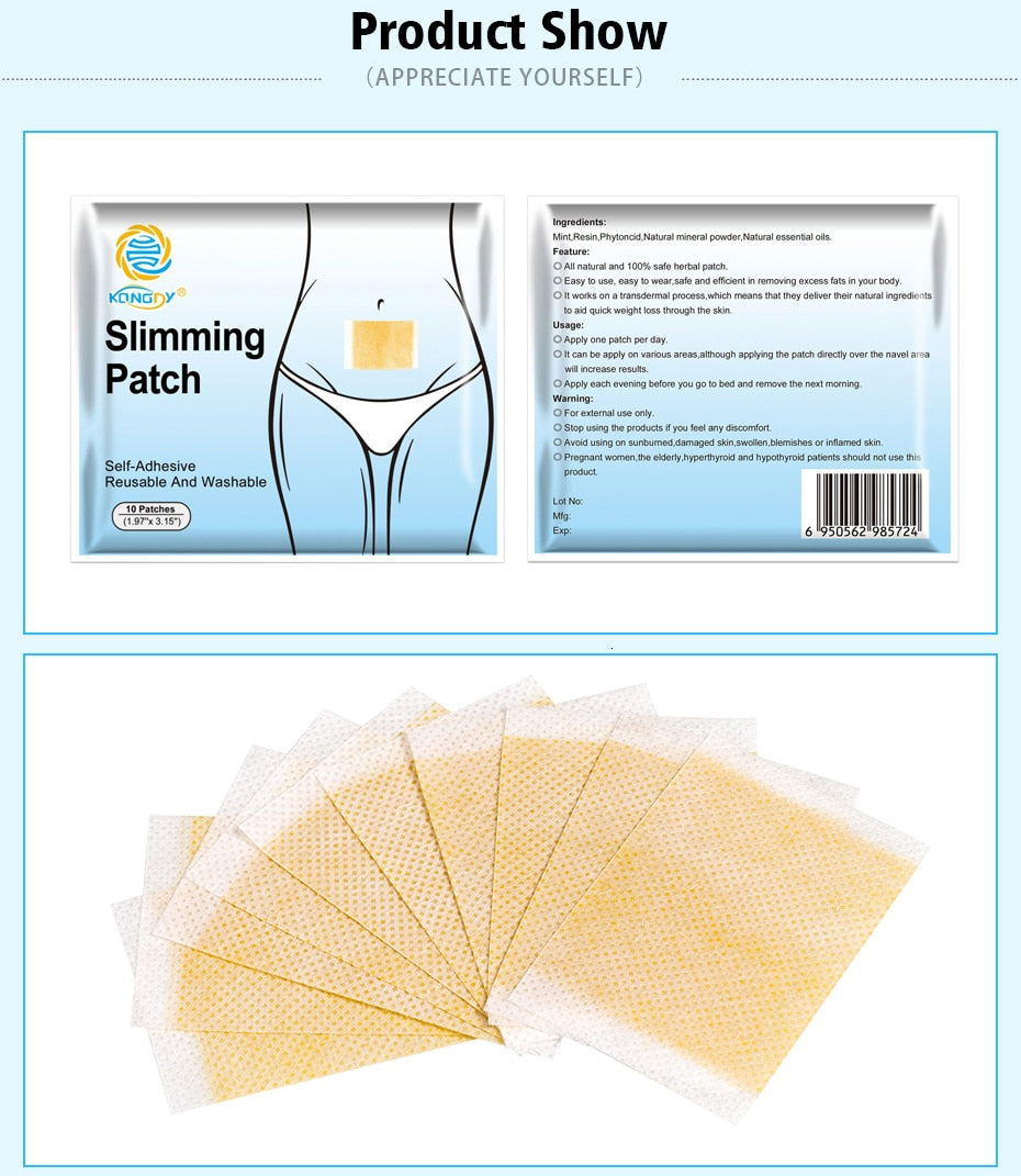 Natural Herbs Navel Sticker Body Shaping Patches{VIP Gift}