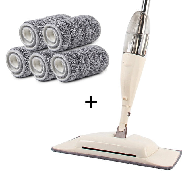 Magic Home Cleaning Tool Household With Reusable Microfiber Pad