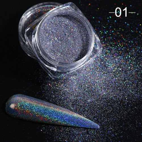 Holographic Nails Powder{VIP Gift}