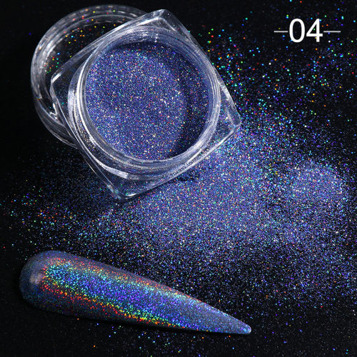 Holographic Nails Powder{VIP Gift}