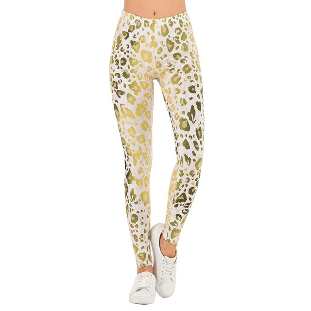 Fluorescent tree branch leggings{VIP Gift}