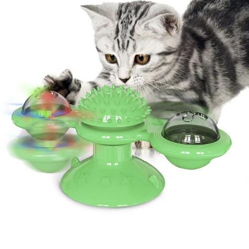 Windmill Cat Interactive Toy