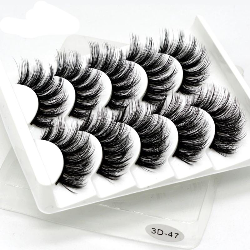 5 Pair 3D Mink Hair Eyelashes{VIP Gift}