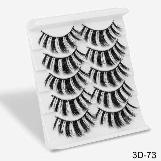 5 Pair 3D Mink Hair Eyelashes{VIP Gift}