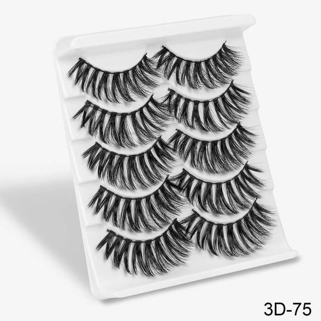 5 Pair 3D Mink Hair Eyelashes{VIP Gift}