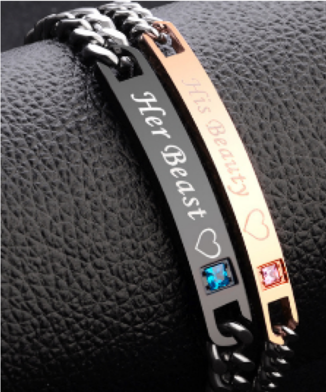 His & Her Charm Bracelet