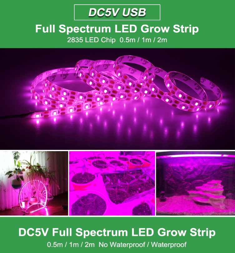 USB Full Spectrum Plant Growth Lamp