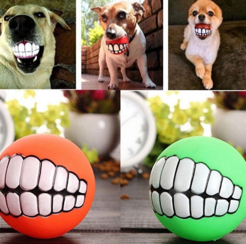 Toothy Grin Bouncy Ball