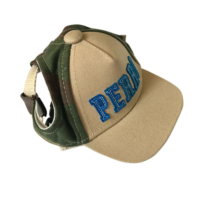 Pet Baseball Sun Shield Cap