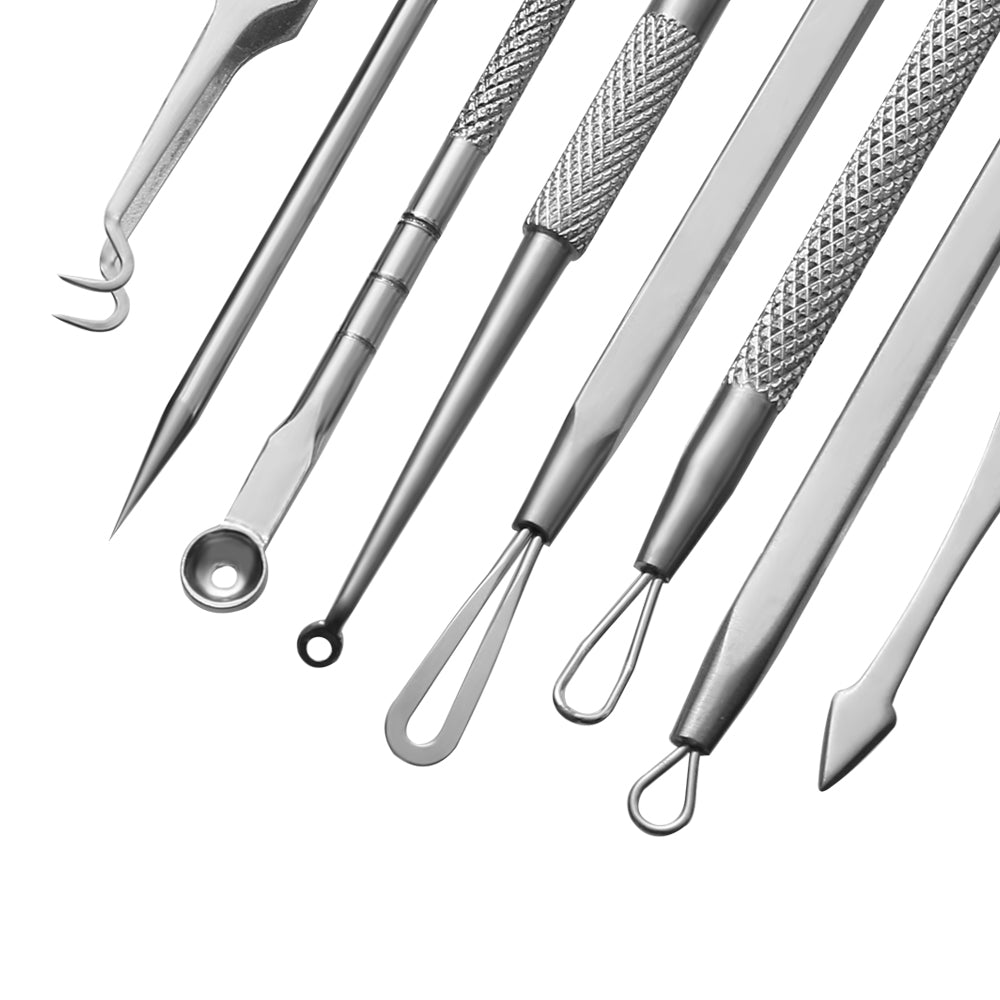 1 Set Stainless Steel Extractor Blackhead Remover