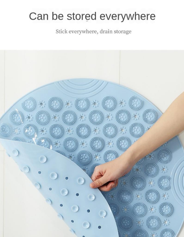 Round bathroom Non-Slip Waterproof Mat