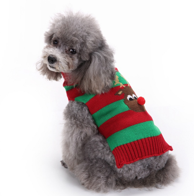 Christmas Dog Knitted Vests