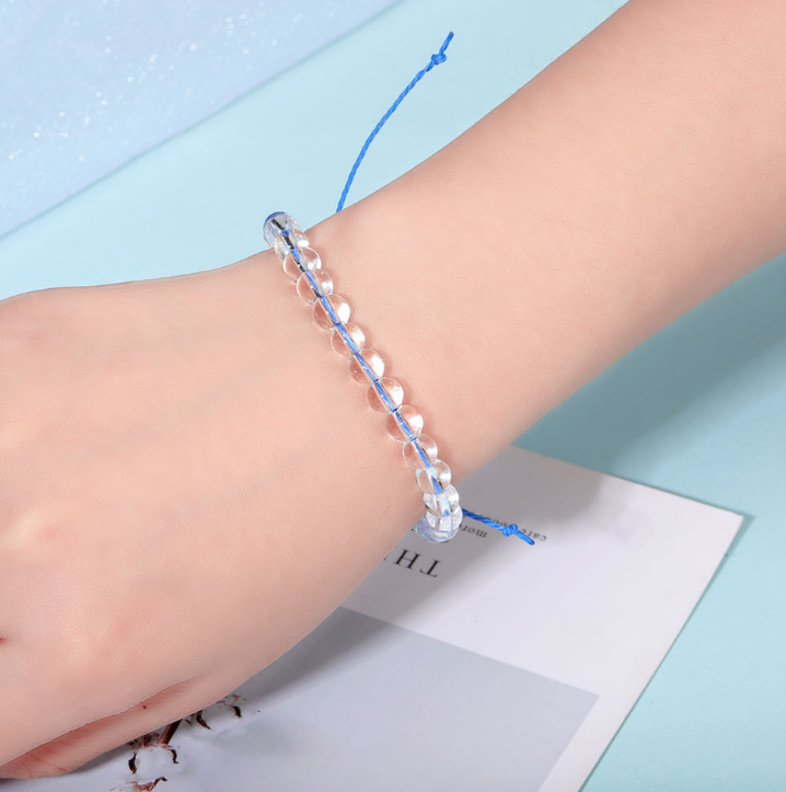 Transparent Glass Ocean Bracelet