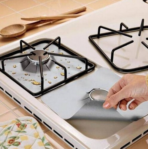 Reusable Kitchen Burner Protecting Cover