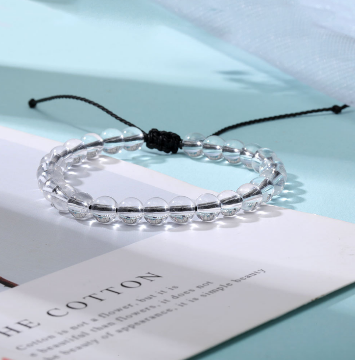 Transparent Glass Ocean Bracelet