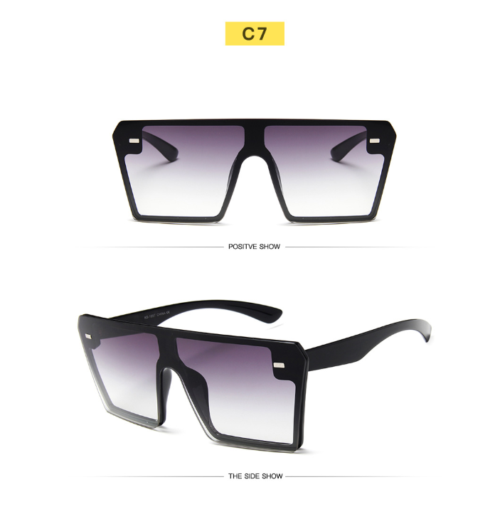 Retro Square Personality Sunglasses