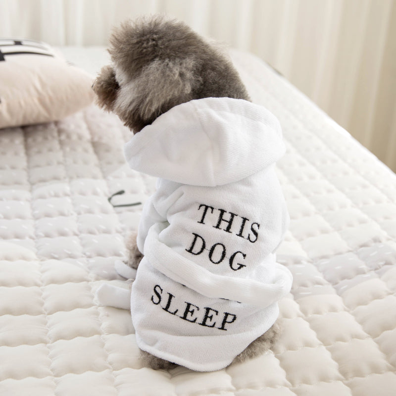 Pet Dog Bathrobe Pajama
