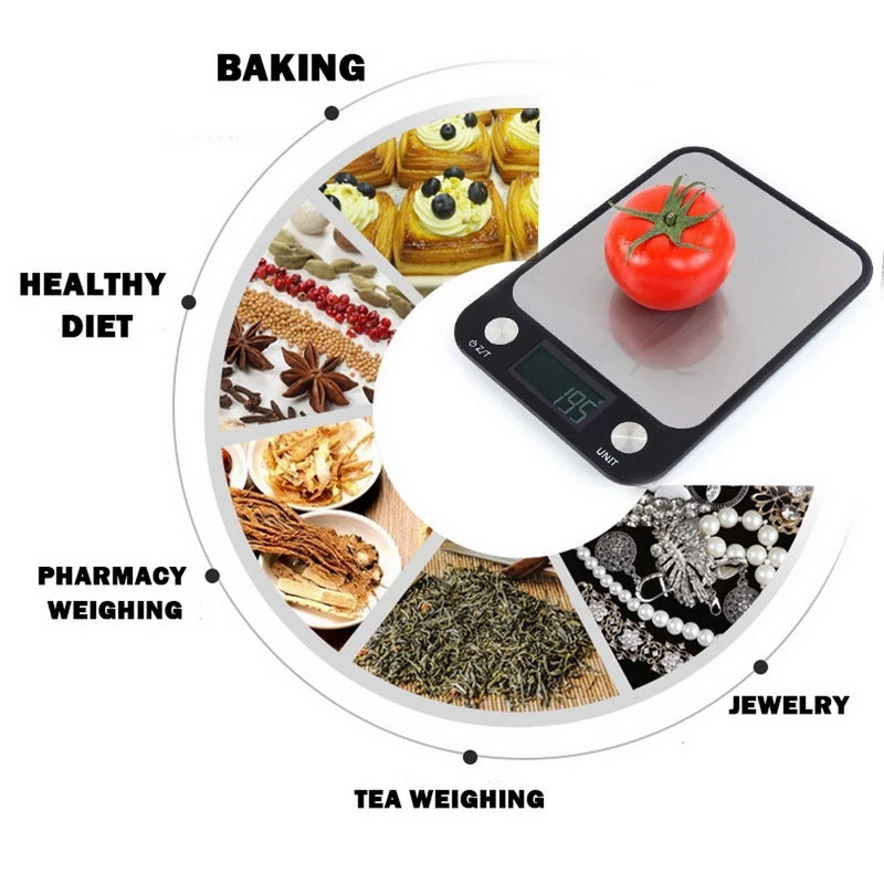 Stainless Steel Waterproof Baked Goods Electronic Scale