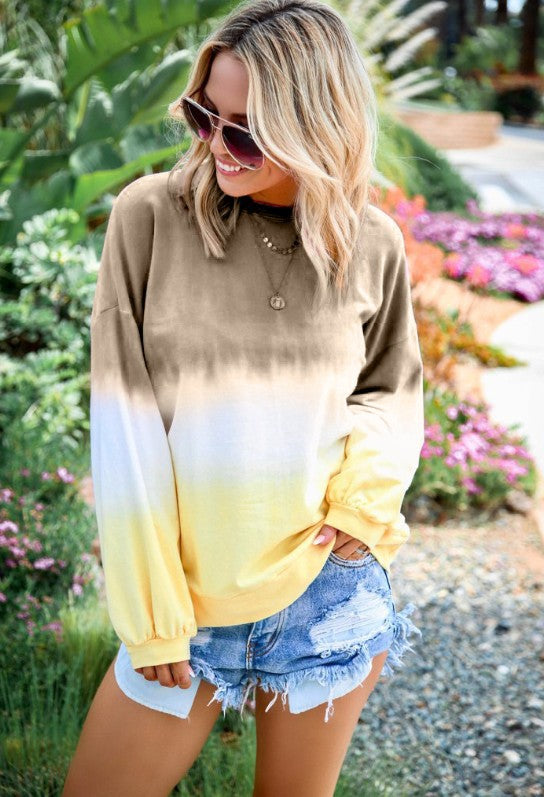 Casual Long Sleeve Women Sweatshirt