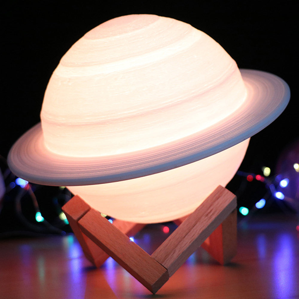 3D Printing Saturn Lamp LED Night Light
