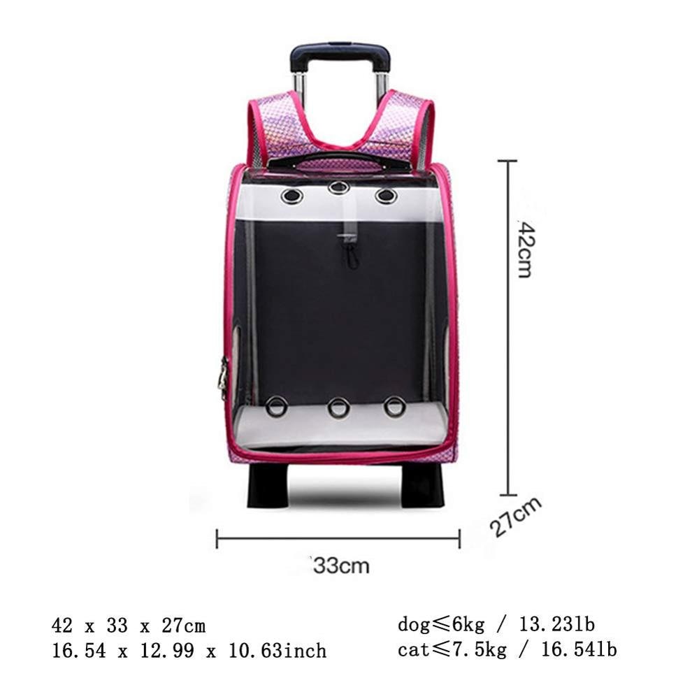 Pet Dog Breathable Outdoor Carrier Trolley Stroller