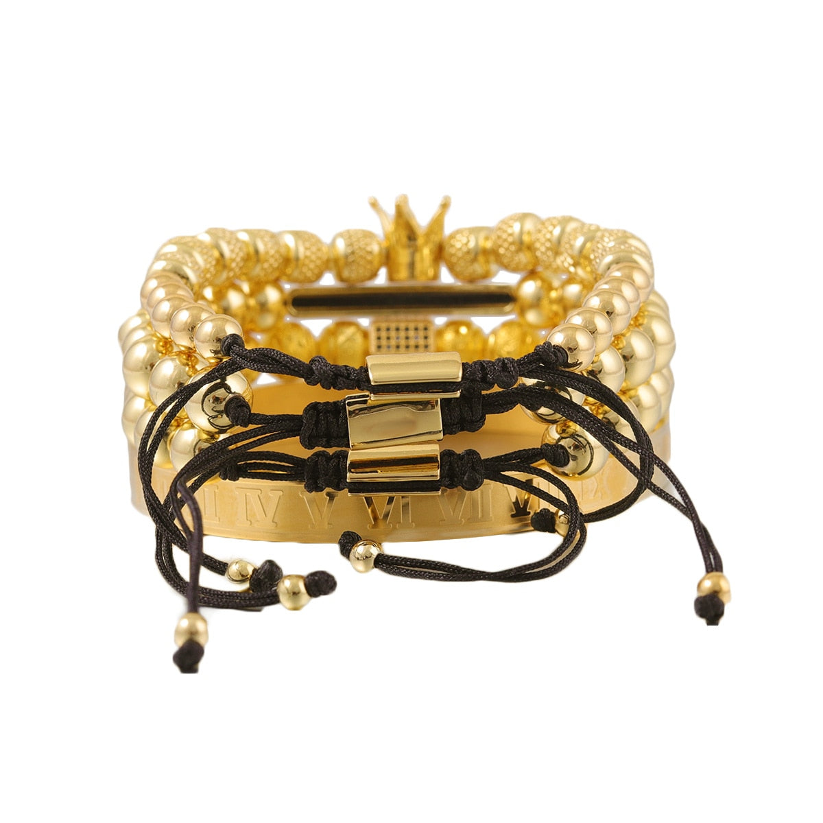 4pcs/set Luxury Men Bracelet