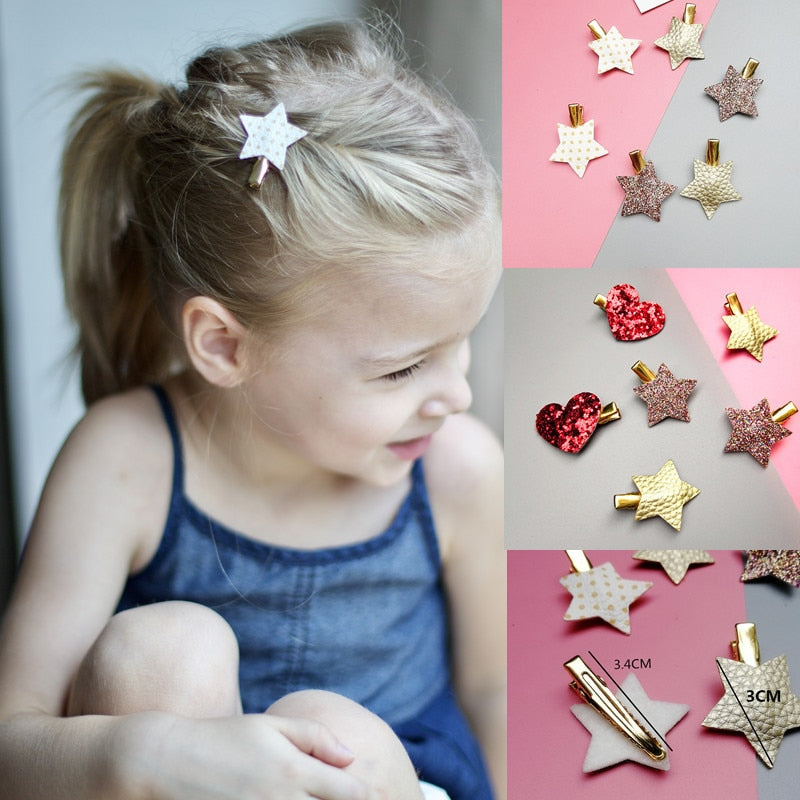 Synthetic Hair Clips For Girls