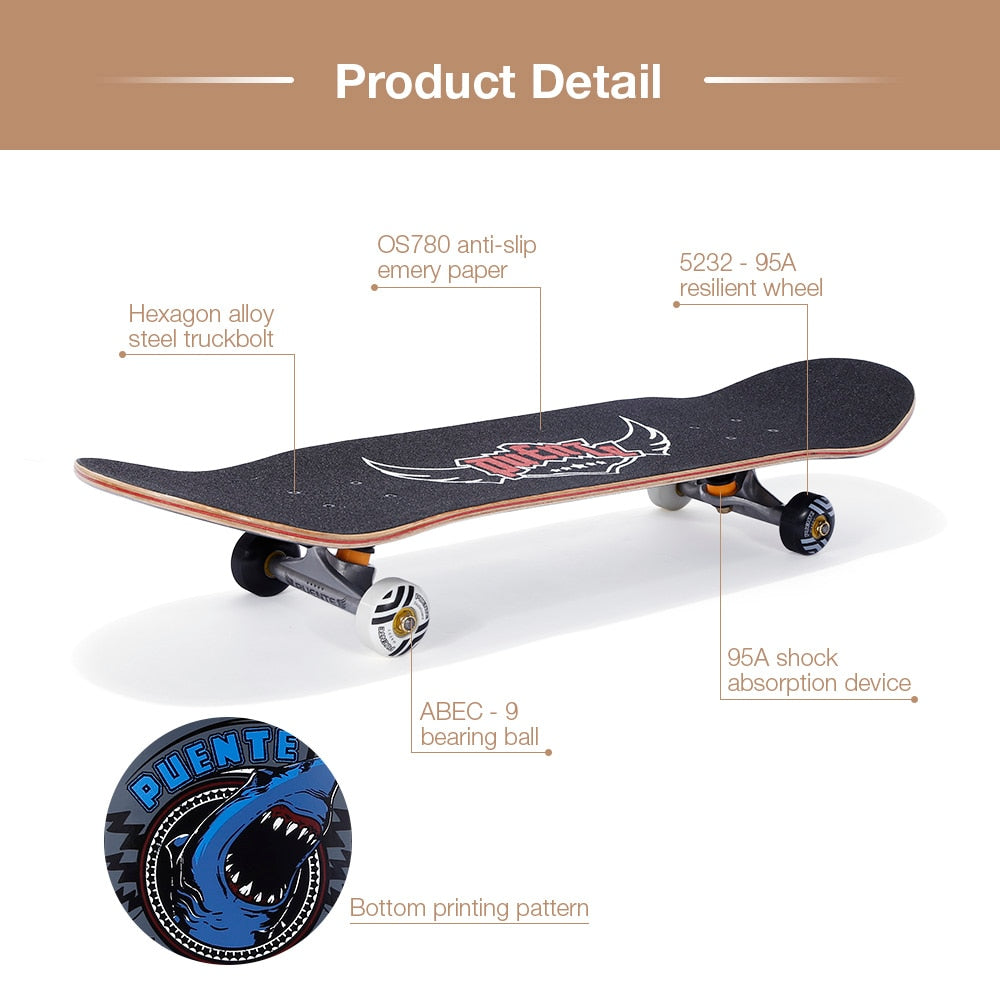 Adult Four-Wheel Skateboard