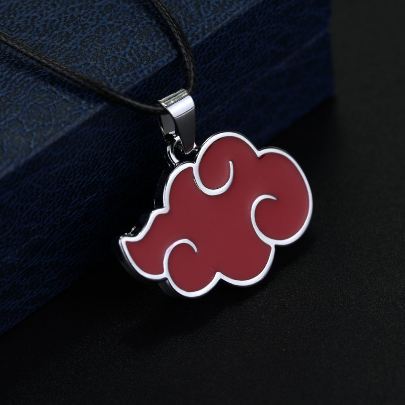 Cloud Sign Metal Pendant Necklace