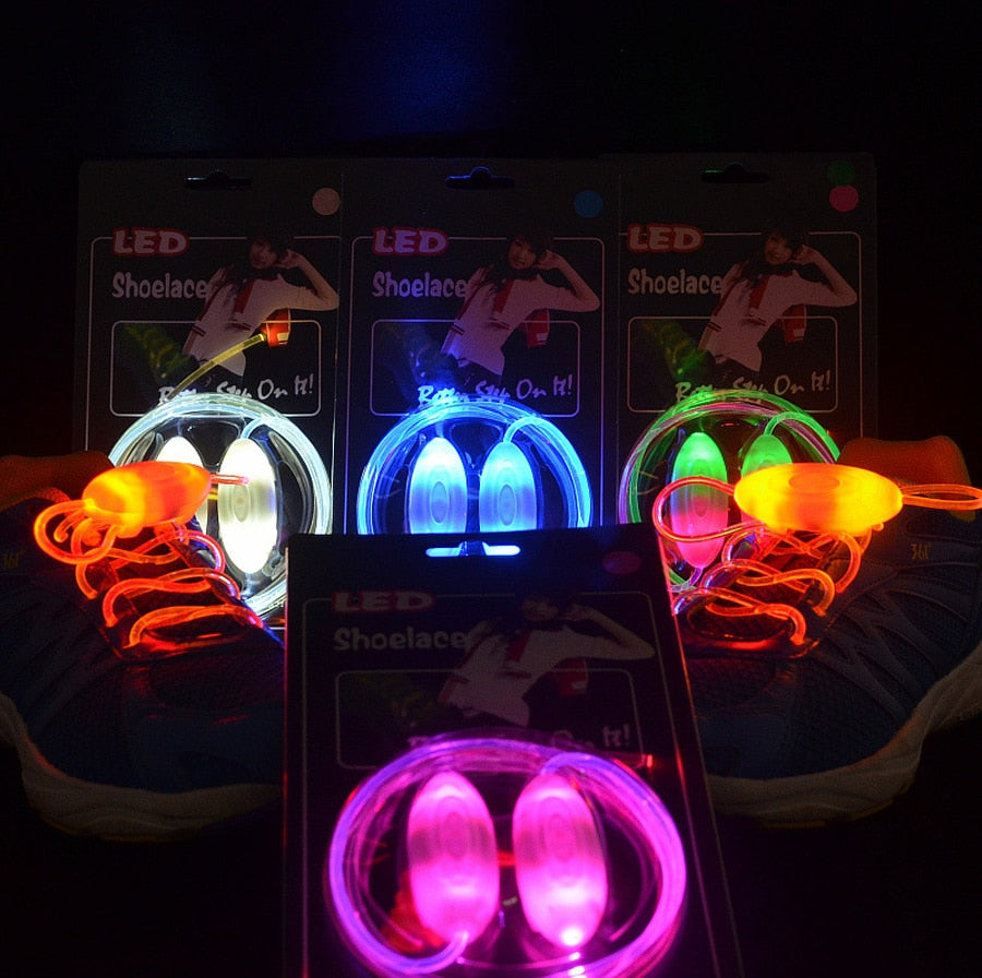 Colorful LED Flash Light Up Shoe Laces