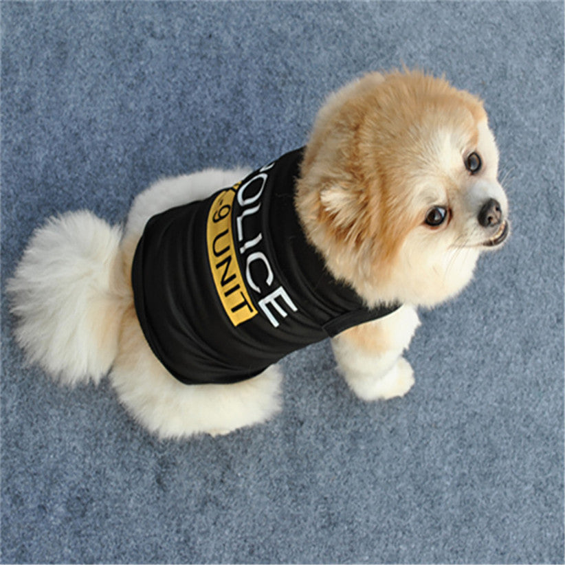 Sleeveless Police Dog Vest