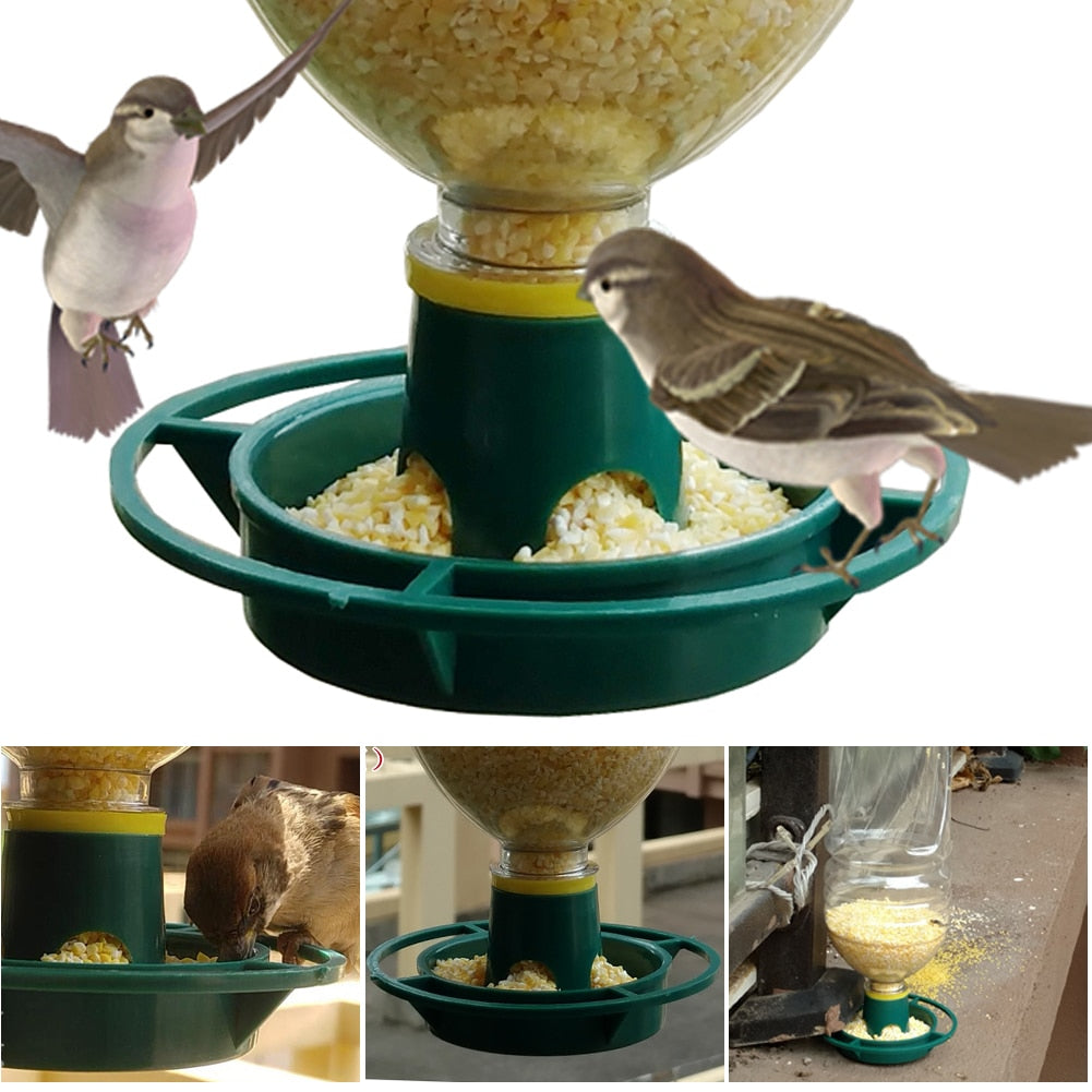 1 pcs Automatic Wild Bird Seeds Feed Forest Hanging cup