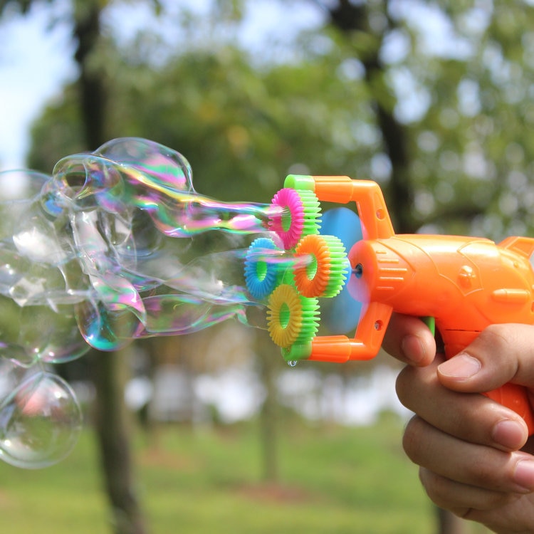 Electric Soap Bubble Gun