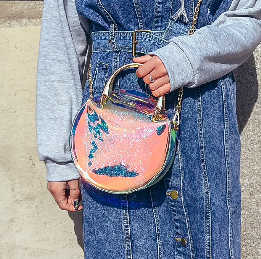 Women's Rainbow Shimmer Handbag
