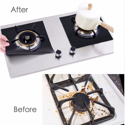 Reusable Kitchen Burner Protecting Cover