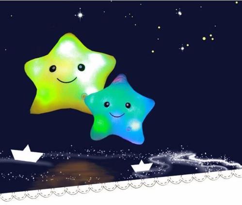 Christmas LED Star Pillow - ChoiceBird