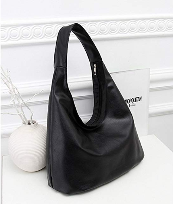 Leather Hobo Style Handbag