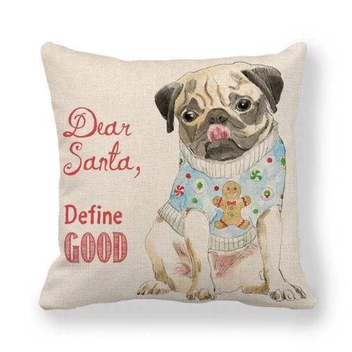 【Christmas Sale-BUY 2 GET Extra 10% DISCOUNT】Handmade Dog Christmas Pillow Case - ChoiceBird