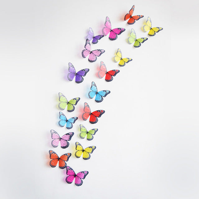 Effective 3D Butterfly Sticker - ChoiceBird
